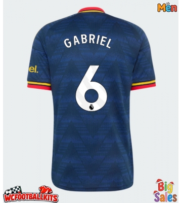 Arsenal Gabriel Magalhaes #6 Replica Away Stadium Shirt 2026-27 Short Sleeve